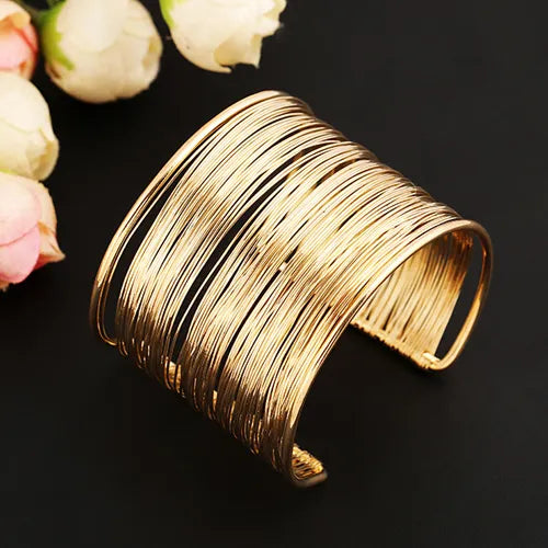 Bracelet en Or Style Vintage