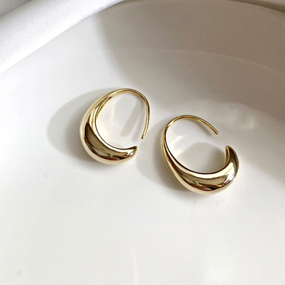 Boucles d’Oreilles Raffinées en Or